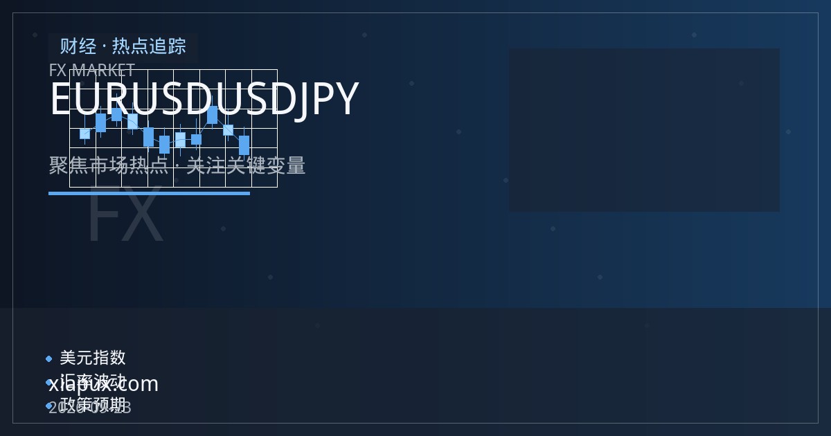 黄金与欧元、日元汇率的联动观察：从EURUSD与USDJPY的相对强弱切入